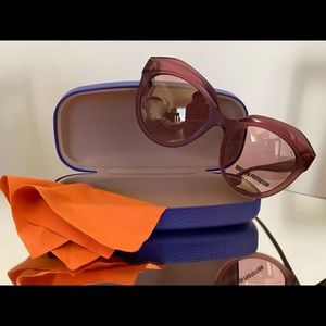 BRAND NEW PUCCI ROSE CAT EYE SUNGLASSES